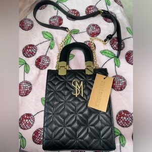 NWT Steve Madden Black Crossbody & Handle Bag